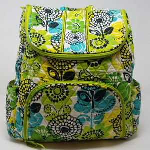 Vera Bradley  Backpack Lime Up 3 small flaws